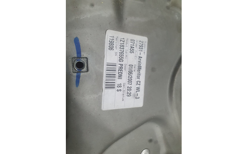 Macara geam stanga fata 1z1837655G Skoda Octavia 2 (2004 - 2008) - imagine 2