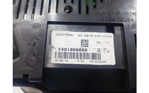 Ceasuri de bord a2c53215294 Renault Laguna 3 (2007 - 2011) - imagine 4