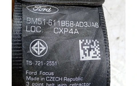 Centura siguranta spate BM51-611B68AD Ford Focus 3 (2011 - 2015) - imagine 3