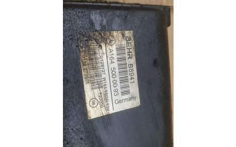 Electroventilator gmv A1645000093 Mercedes Benz ML W164 (2005 - 2008) - imagine 3