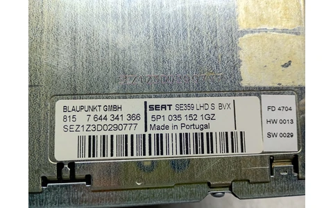 Radio cd 5P10351521GZ Seat Altea 1 (2004 - 2009) - imagine 3