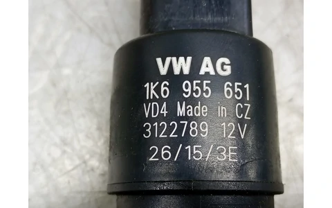 Pompa vas lichid parbriz 1k6955651 Skoda Octavia 2 (2004 - 2008) - imagine 3