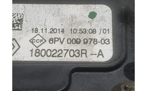 Pedala acceleratie 180022703R Dacia Sandero 2 (2013 - 2016) - imagine 2