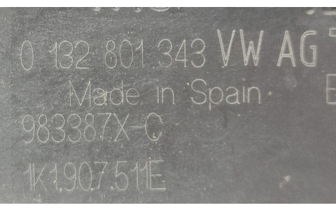 Motoras clapeta mixaj aer 0132801343 Volkswagen Golf 5 (2003 - 2009) - imagine 2