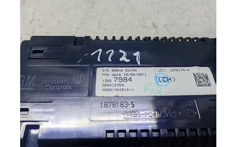 Display bord 13267984 Opel Astra J (2009 - 2012) - imagine 3
