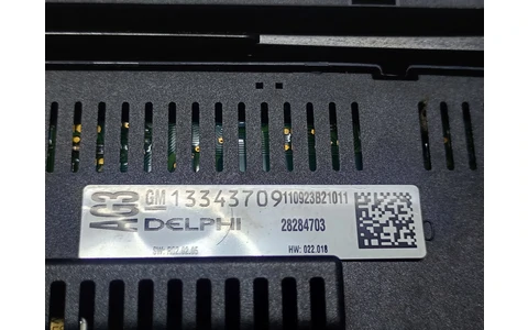 Panou clima ac 13346050 Opel Astra J (2009 - 2012) - imagine 4