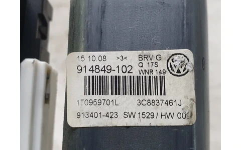Motoras geam stanga fata 1k0959793p Volkswagen Passat CC 1 (2008 - 2012) - imagine 3