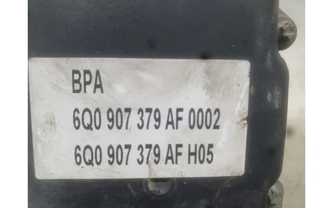 Pompa ABS 6q0907379af Volkswagen Polo 4 (9N) (facelift) (2005 - 2009) - imagine 3