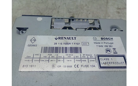 Radio cd 281157550r Renault Fluence 1 (2009 - 2013) - imagine 4