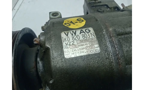 Compresor clima ac 1k0820803n Volkswagen Golf 5 (2003 - 2009) - imagine 4
