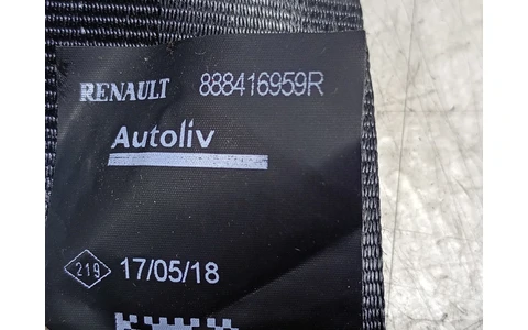 Centura siguranta spate 888416959R Dacia Logan 2 (facelift) (2017 - 2020) - imagine 5