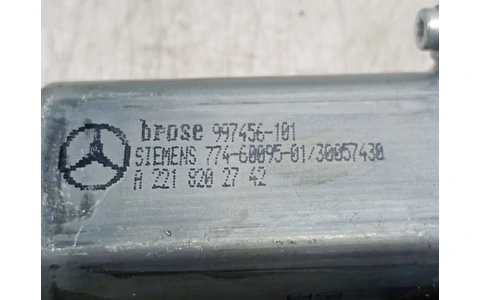 Motoras geam stanga spate A2218202942 Mercedes Benz S-Class W221 (2005 - 2009) - imagine 3