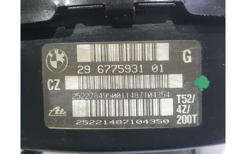 Tulumba frana 29677593101 BMW Seria 3 E90 (2004 - 2010) - imagine 3