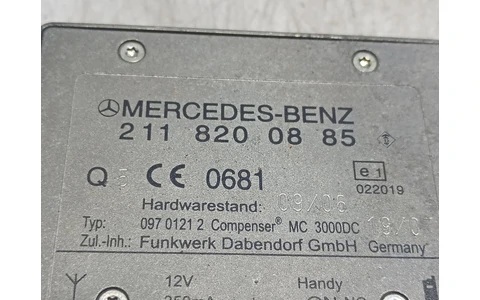 Amplificator antena 2118200885 Mercedes Benz S-Class W221 (2005 - 2009) - imagine 3