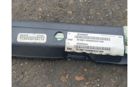 Airbag cortina stanga 30346085h Mercedes Benz R-Class W251 (2005 - 2010) - imagine 3