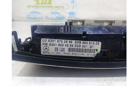 Panou clima ac Mercedes Benz R-Class W251 (2005 - 2010) - imagine 3