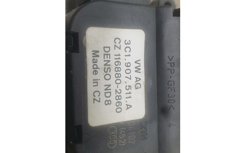 Motoras clapeta mixaj aer 3c1907511A Volkswagen Passat B6 (2005 - 2010) - imagine 4
