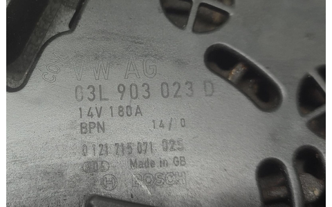 Alternator 03L903023D Volkswagen Passat B6 (2005 - 2010) - imagine 4