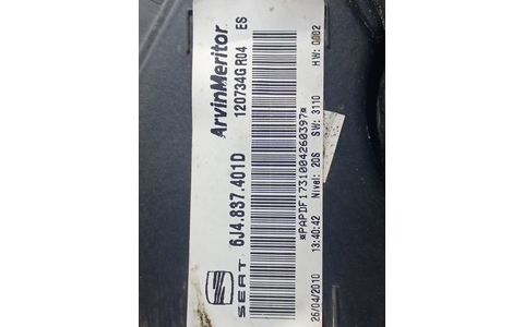 Macara geam stanga fata 6J4837401D Seat Ibiza 4 (6J) (2008 - 2012) - imagine 4