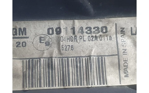 Far dreapta 09114330 Opel Corsa C (2000 - 2003) - imagine 4