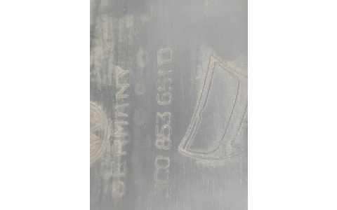Grila bara fata 3C0853651D Volkswagen Passat B6 (2005 - 2010) - imagine 4