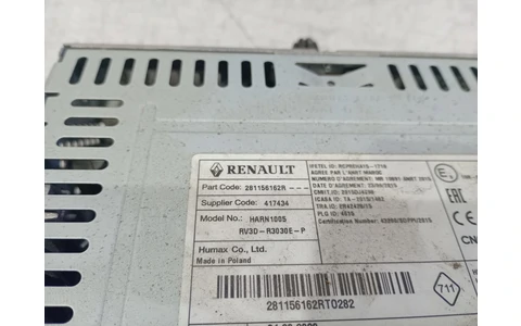 Radio cd 281156162r Dacia Logan 2 (facelift) (2017 - 2020) - imagine 5