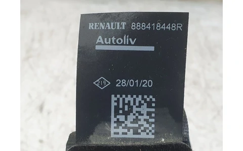 Centura siguranta spate 888418448r Dacia Logan 2 (facelift) (2017 - 2020) - imagine 3
