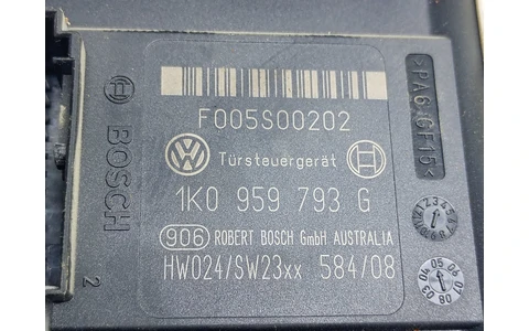 Motoras geam stanga fata 1K0959701K Volkswagen Golf 5 (2003 - 2009) - imagine 3