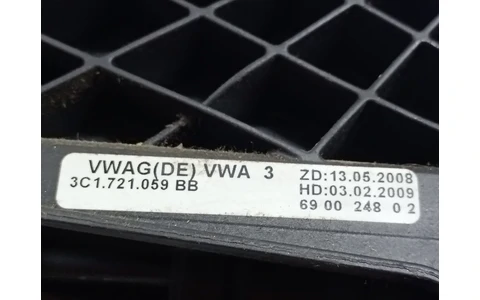 Pedala ambreiaj 3C1721059BB Volkswagen Passat B6 (2005 - 2010) - imagine 4