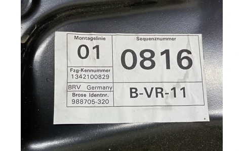 Macara geam dreapta fata 3AA837756 Volkswagen Passat B7 (2010 - 2015) - imagine 3