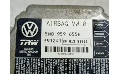 Calculator airbag 5N0959655H Volkswagen Passat B6 (2005 - 2010) - imagine 2