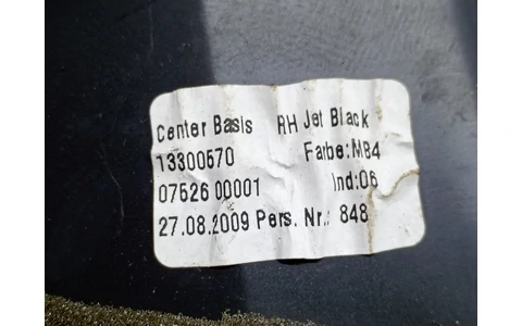 Grila ventilatie bord 13261539RH Opel Astra J (2009 - 2012) - imagine 4