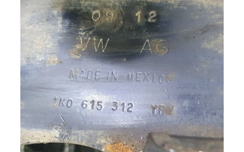 Fuzeta dreapta fata Volkswagen Golf 6 (2008 - 2015) - imagine 2