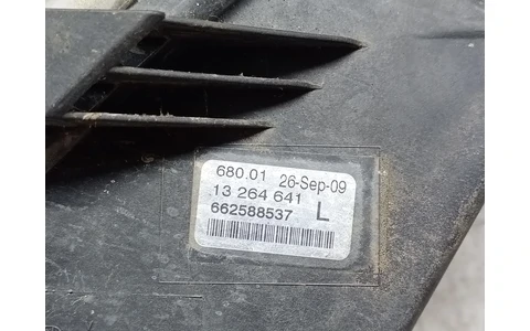 Proiector ceata stanga 662588537 Opel Astra J (2009 - 2012) - imagine 3