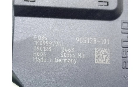 Motoras geam dreapta spate 1K0959704AB Volkswagen Passat B6 (2005 - 2010) - imagine 3