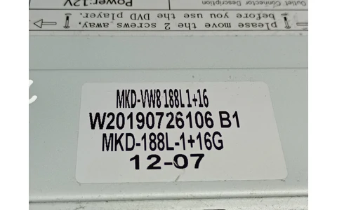 Navigatie MKD-188L-1 Volkswagen Passat B7 (2010 - 2015) - imagine 3