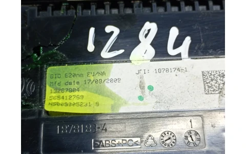 Display bord 565412769 Opel Astra J (2009 - 2012) - imagine 5