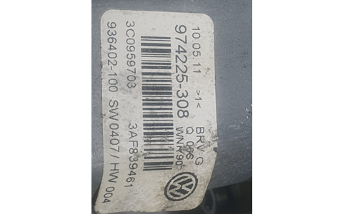 Motoras geam stanga spate 974225-308 Volkswagen Passat B7 (2010 - 2015) - imagine 4