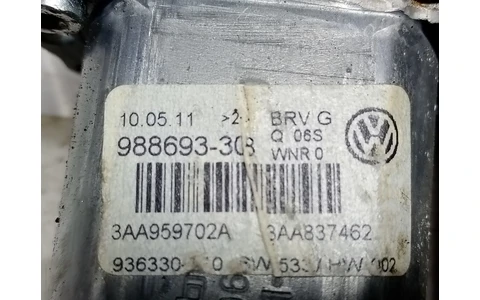 Motoras geam dreapta fata 3AA959702A Volkswagen Passat B7 (2010 - 2015) - imagine 4
