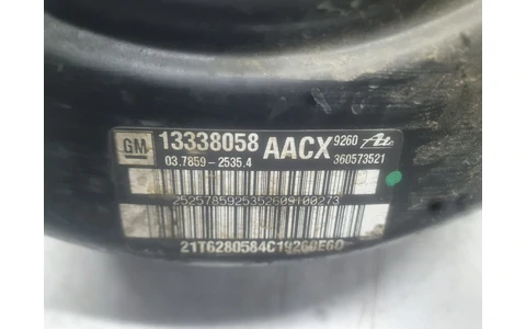 Tulumba frana 13338058 Opel Astra J (2009 - 2012) - imagine 4
