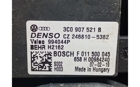 Motoras aeroterma 3C1820015J Volkswagen Passat B6 (2005 - 2010) - imagine 3
