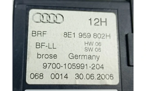 Motoras geam dreapta fata 8E1959802H Audi A4 B7 (2004 - 2008) - imagine 4