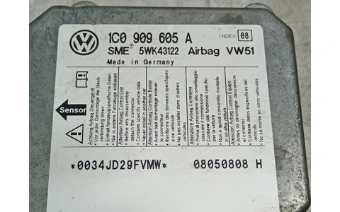Calculator airbag 1C0909605A Volkswagen Transporter T5 (2003 - 2009) - imagine 3