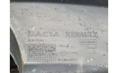 Bara spate 8200752683 Dacia Logan 1 (facelift) (2007 - 2012) - imagine 8