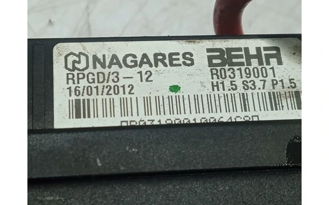 Radiator electric bord R0319001 Opel Astra J (2009 - 2012) - imagine 3