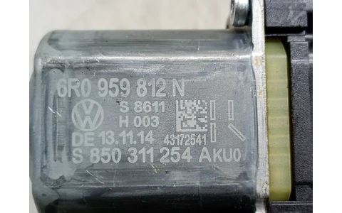 Motoras geam dreapta spate 6R0959812N Volkswagen Polo 5 (6R) (2009 - 2015) - imagine 3