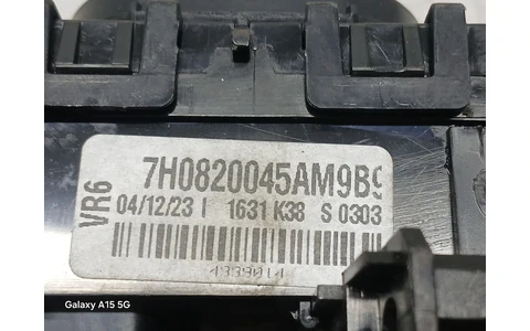 Panou clima ac 7H0820045AM Volkswagen Transporter T5 (2003 - 2009) - imagine 4