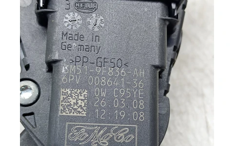Pedala acceleratie 3M51-9F836-AH Ford C-Max 1 (facelift) (2007 - 2010) - imagine 3