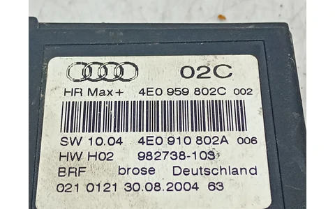Motoras geam dreapta spate 4E0910802A Volkswagen Passat B6 (2005 - 2010) - imagine 4