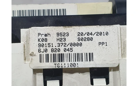 Panou clima ac 6J0820045 Seat Ibiza 4 (6J) (2008 - 2012) - imagine 3